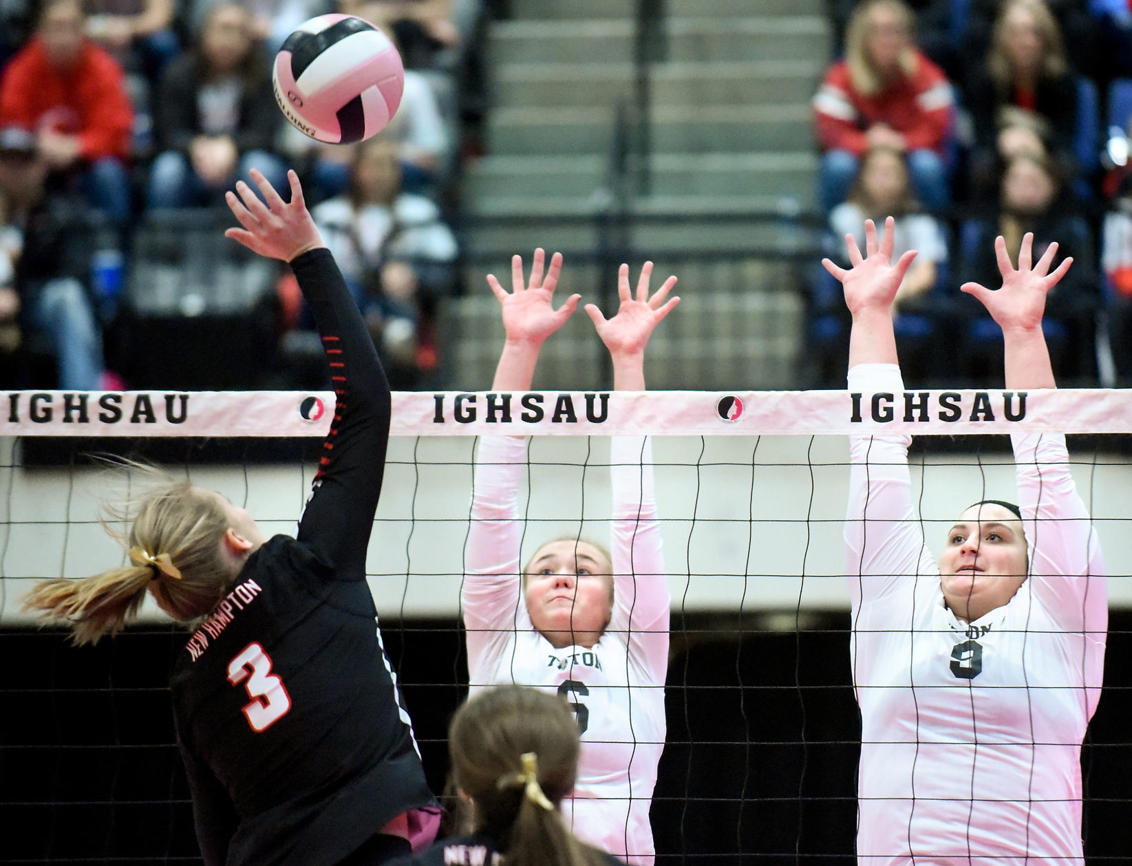 Iowa State Volleyball Tipton vs. New Hampton